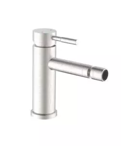 MISCELATORE "ANTEA" IN ACCIAIO SPAZZOLATO PER BIDET